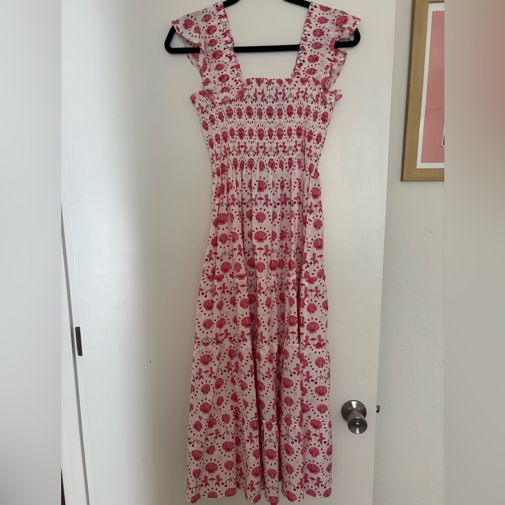 Hill House Home Ellie Nap Dress in Mermaid Print